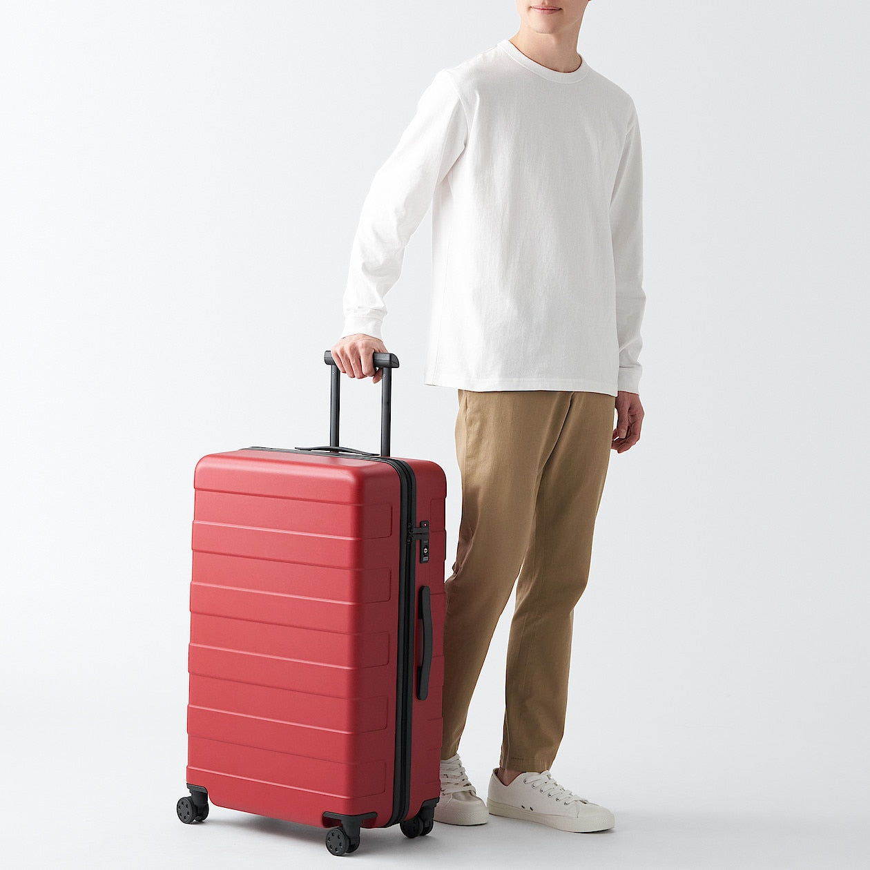 MUJI Hard Shell Check In Suitcase 75L 71.5cm Travel Luggage MUJI Australia