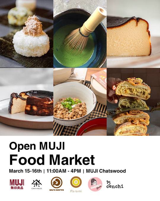 Open MUJI Food Market | Chatswood | March 15-16