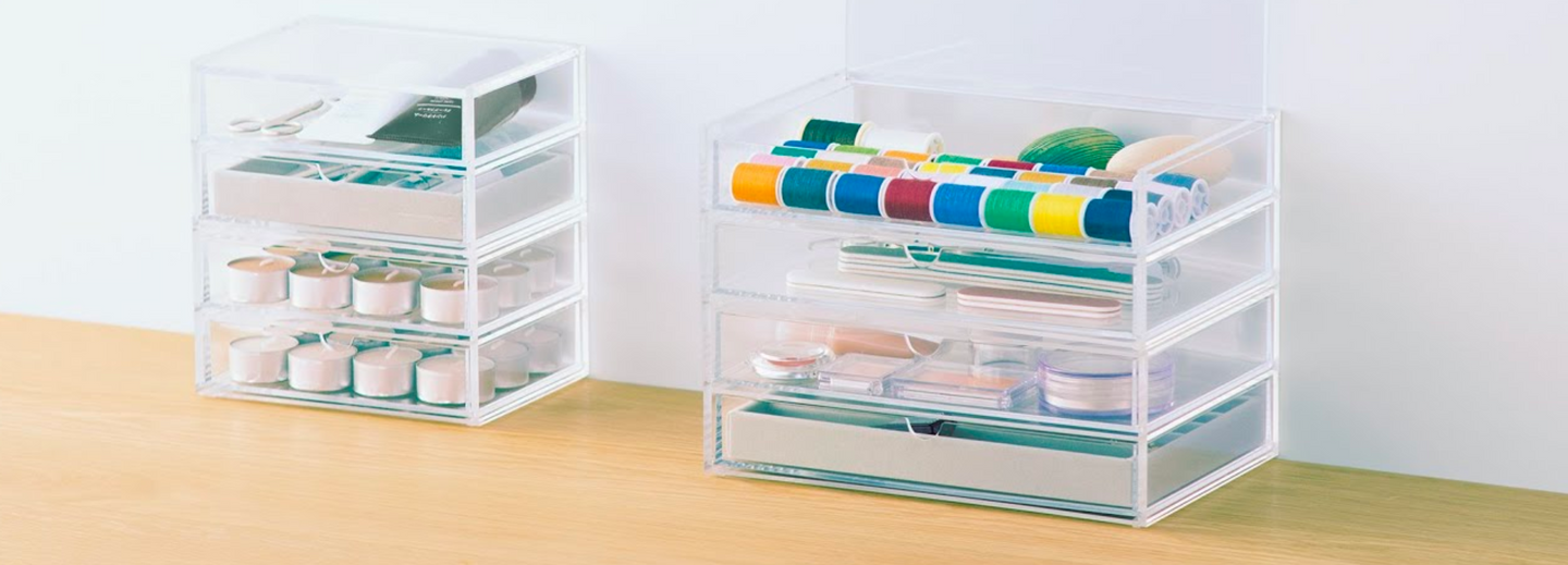 Acrylic Desktop storage