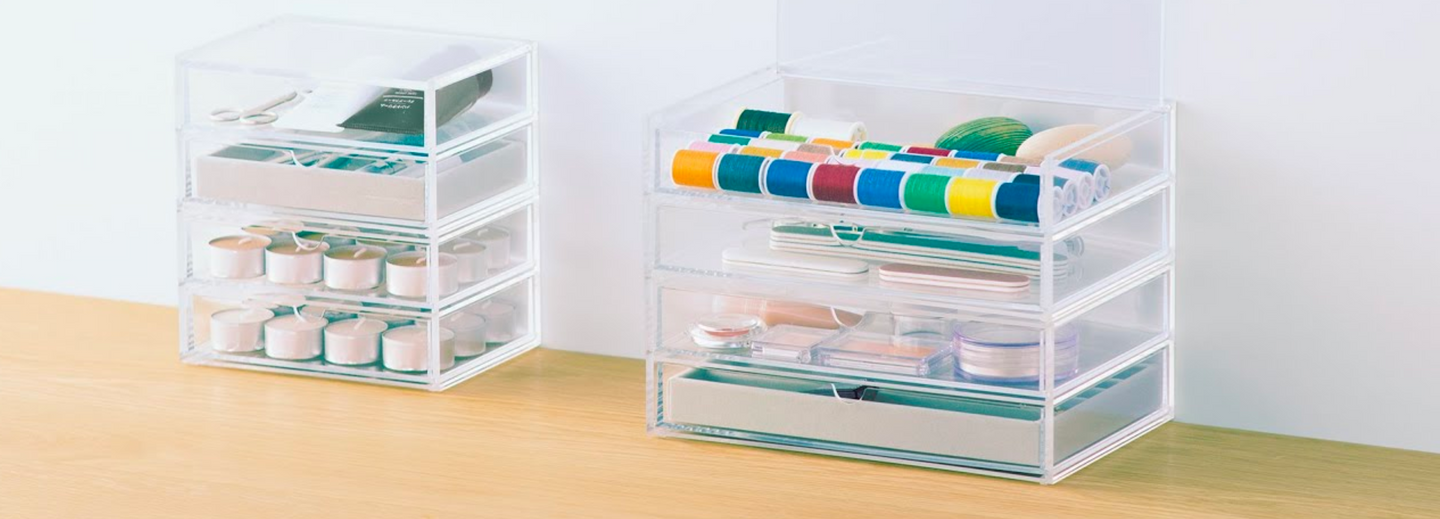 Spectrum Acrylic Storage Acrylic Storage | Display Cases, Drawers & Containers | MUJI Australia