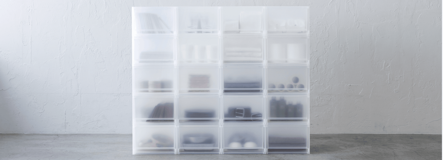 Ppf Storage Rack Polypropylene (PP) Storage | Plastic Drawers, Boxes & Shelves | MUJI ...