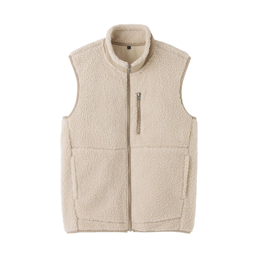 Buy MUJI Men's Boa Fleece Vest