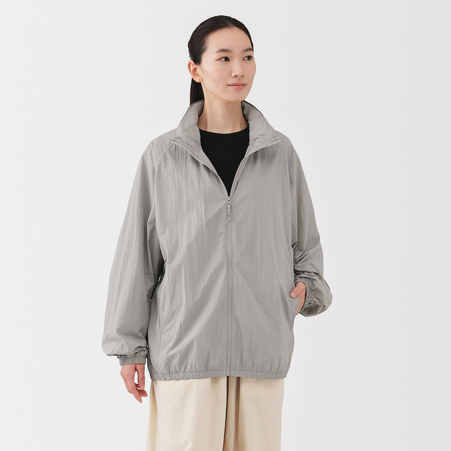 Buy MUJI Men's Water Repellent Pocketable Windbreaker