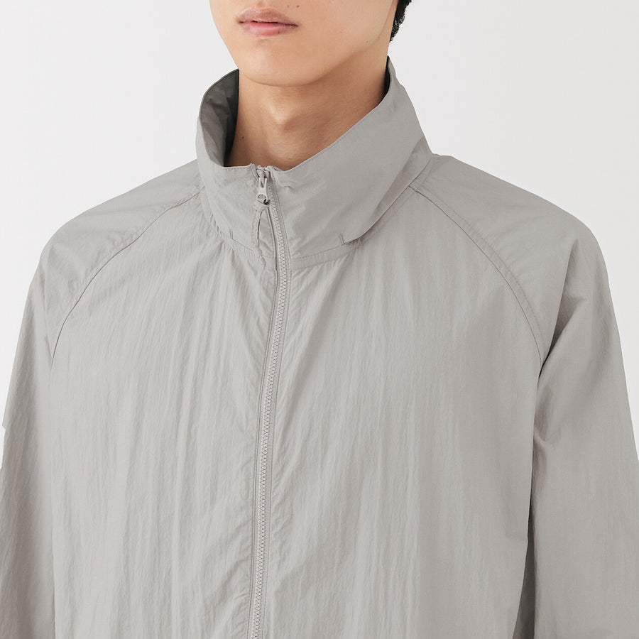 Buy MUJI Men's Water Repellent Pocketable Windbreaker