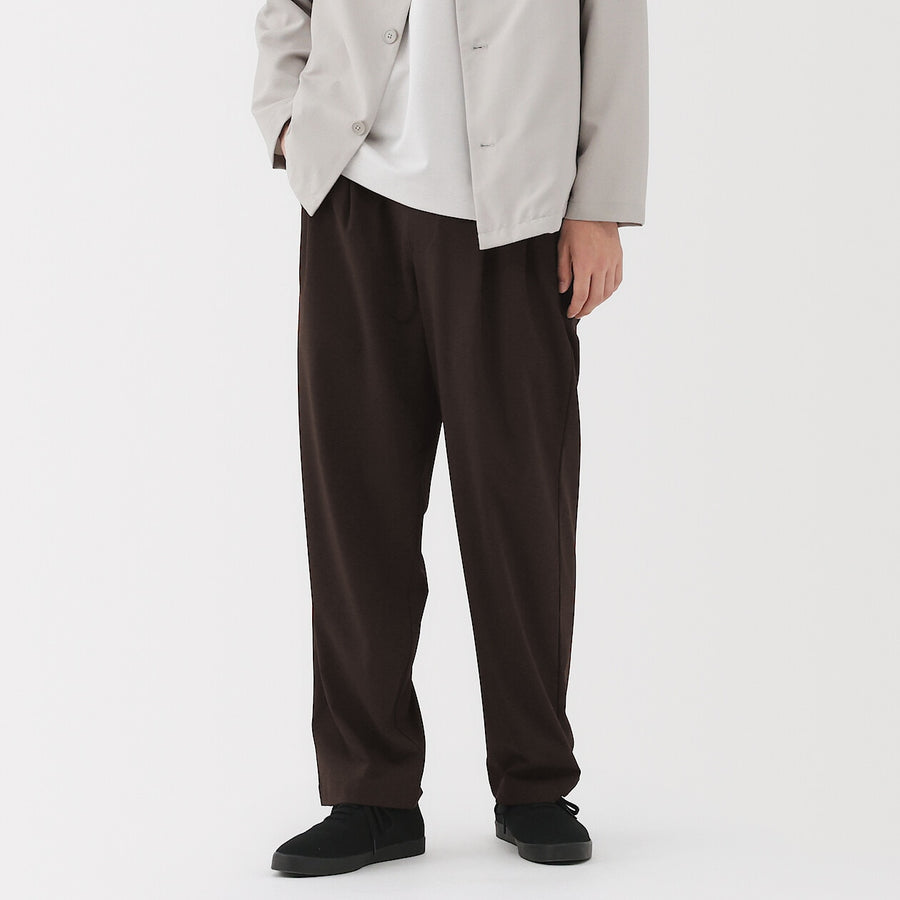 Quick Dry Darted Wide Easy Pants