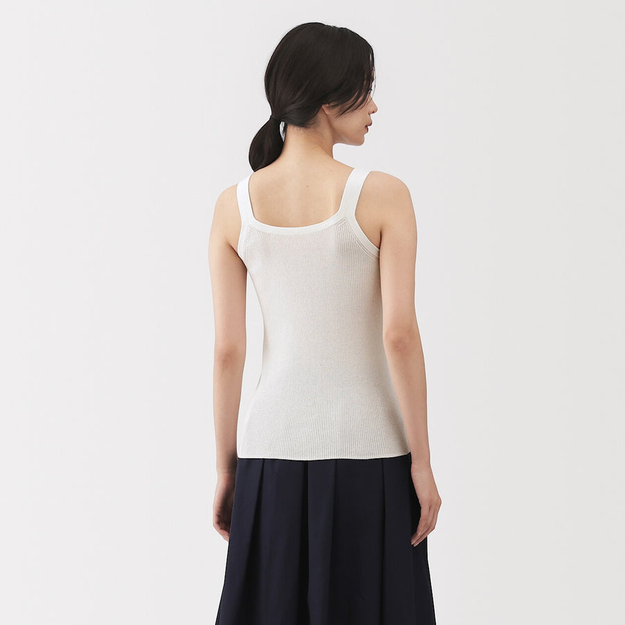 MUJI Labo Cotton Knit Tank Top