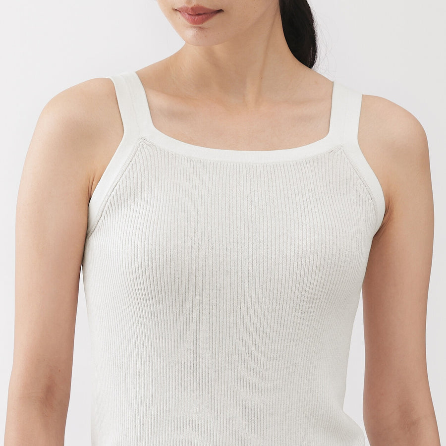 MUJI Labo Cotton Knit Tank Top