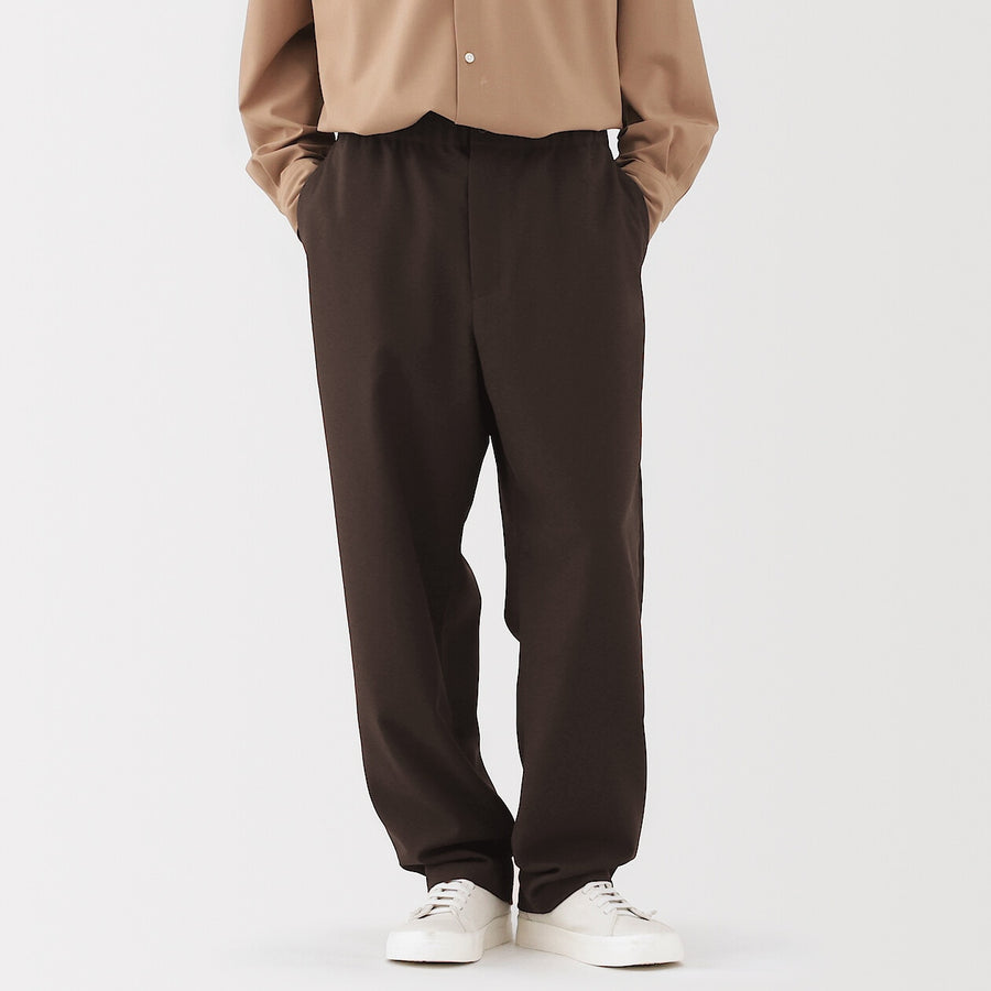Buy MUJI Men's Polyester Twill Easy Pants