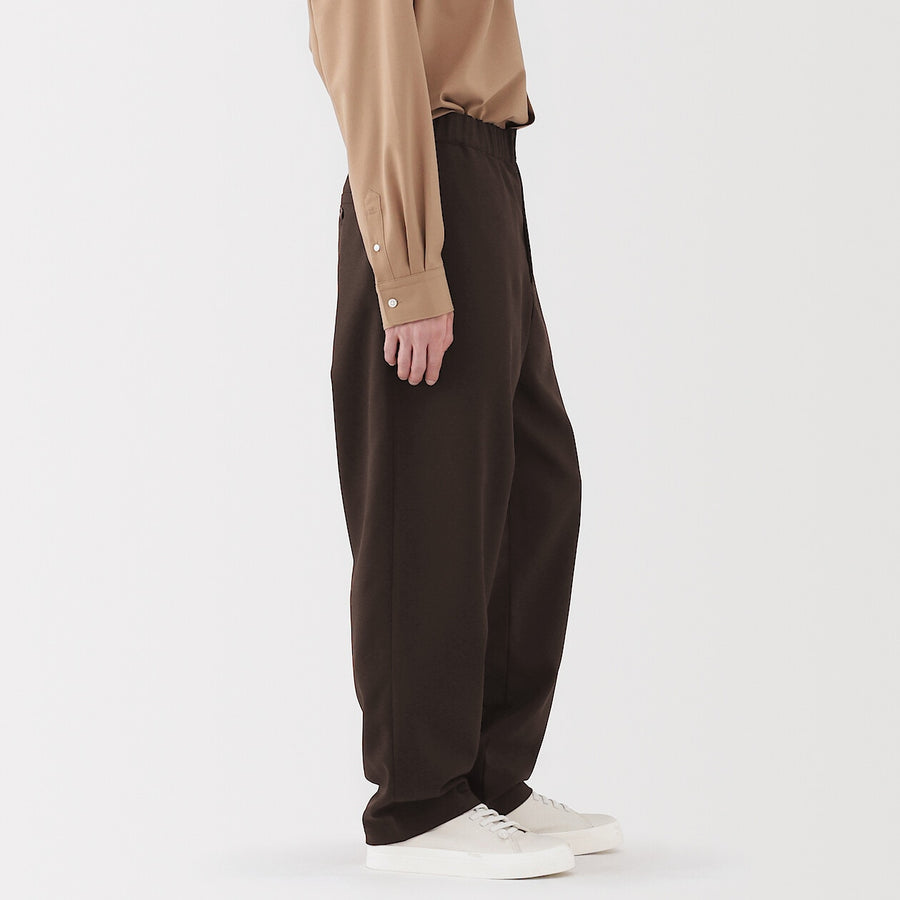 Buy MUJI Men's Polyester Twill Easy Pants