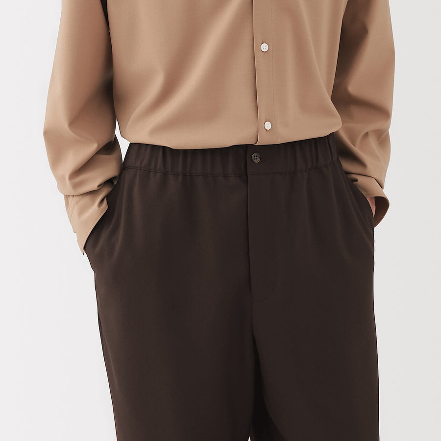 Buy MUJI Men's Polyester Twill Easy Pants