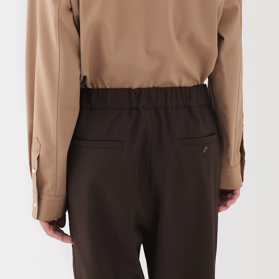 Buy MUJI Men's Polyester Twill Easy Pants
