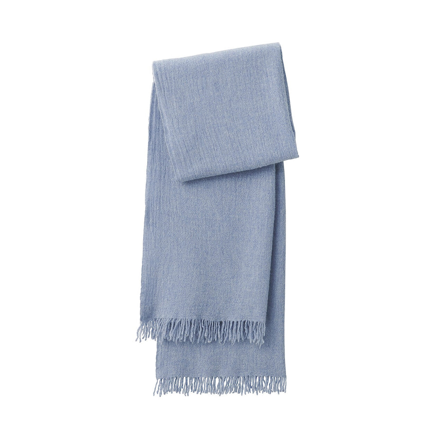 Buy MUJI Unisex Fluffy Wool Stole - Thin
