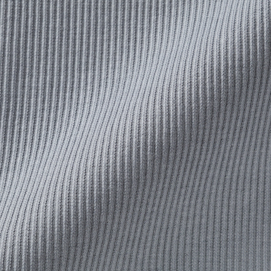 W's Lyocell blend ribbed crew neck L/S T-shirt Off whiteXS