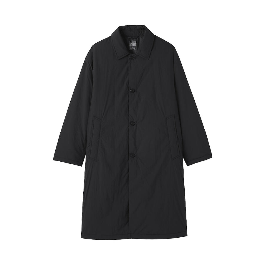 Buy MUJI Men's Padded Stand Fall Collar Coat