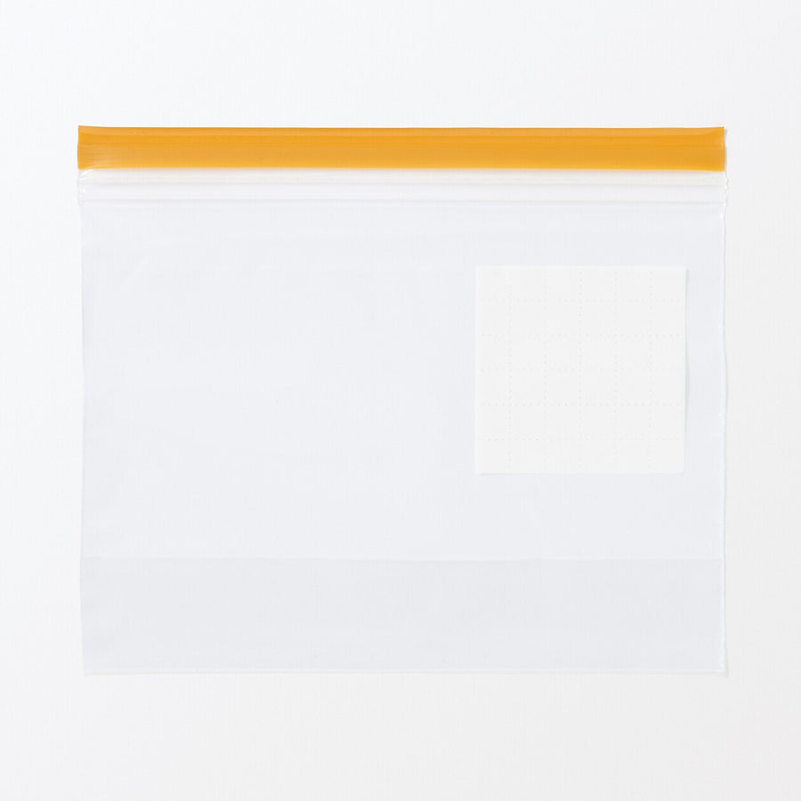 With gusset & double zipper Freezer bag/S