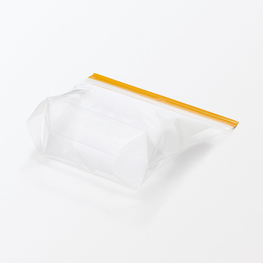 With gusset & double zipper Freezer bag/S