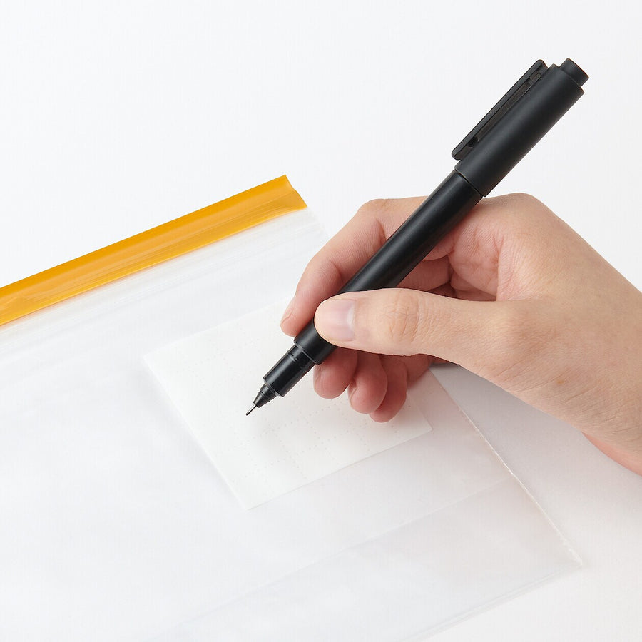 With gusset & double zipper Freezer bag/S