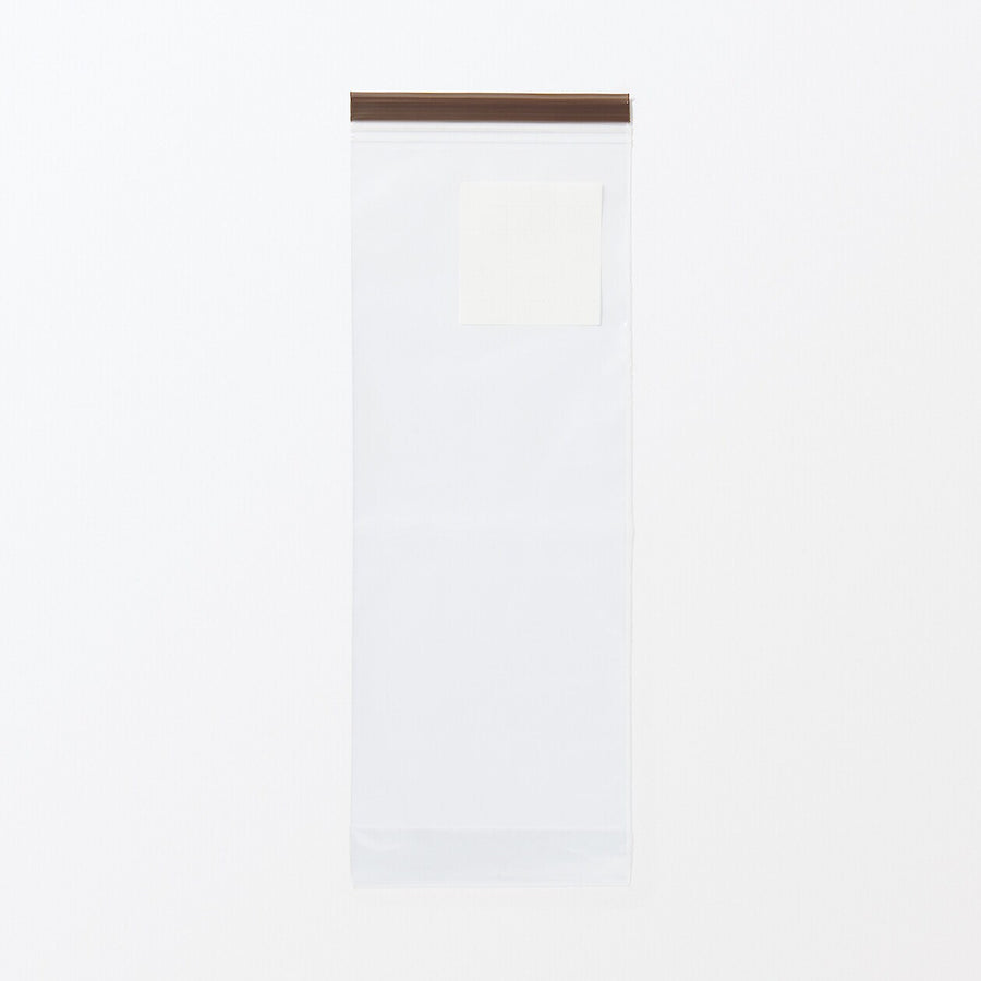 With gusset & double zipper Freezer bag/Long