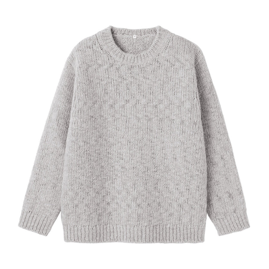 Buy MUJI Men's Merino Wool Low-Gauge Crewneck Sweater