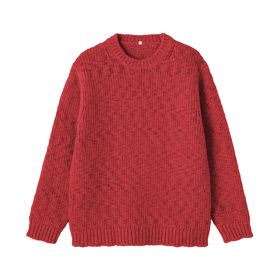 Buy MUJI Men's Merino Wool Low-Gauge Crewneck Sweater