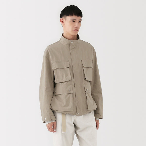 【美品】soyy. N.D.B nylon detaching blouson Buy MUJI Men's Nylon Utility Blouson Jacket