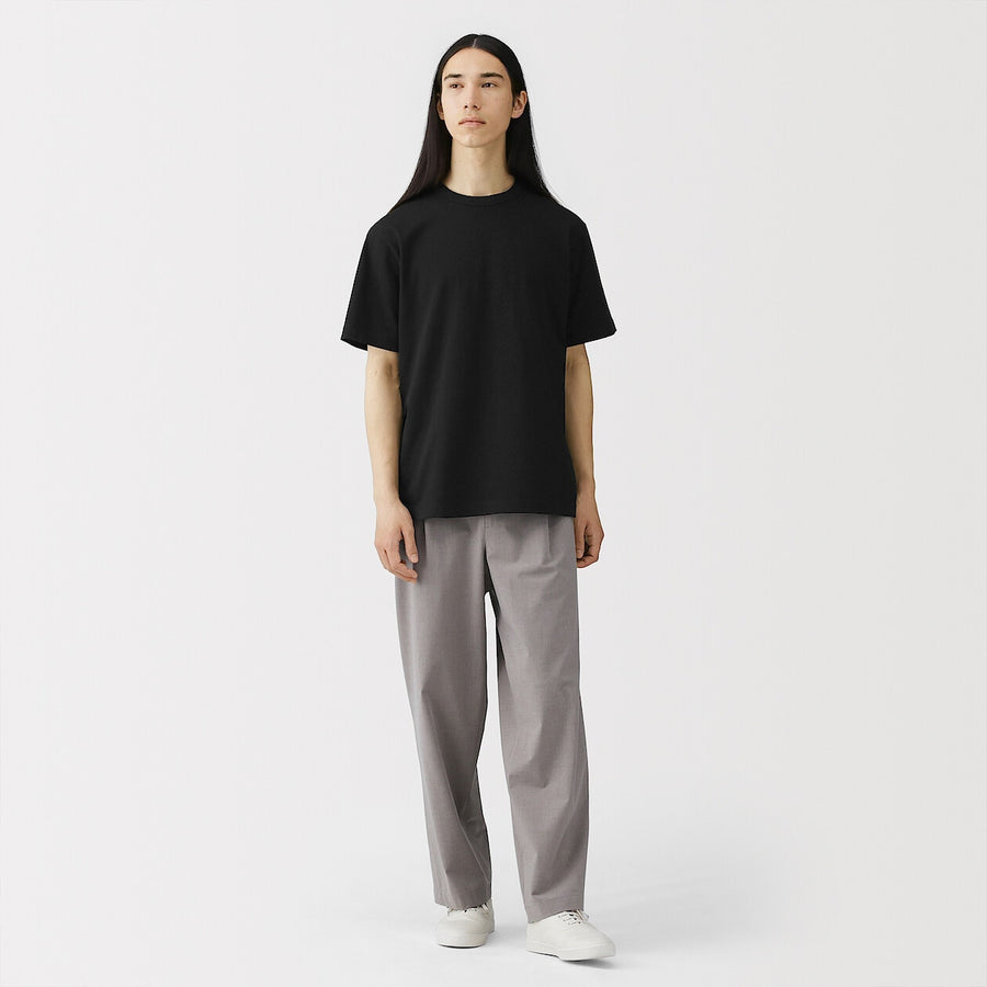 Buy MUJI Men's Washed Heavy Weight Short Sleeve T-Shirt
