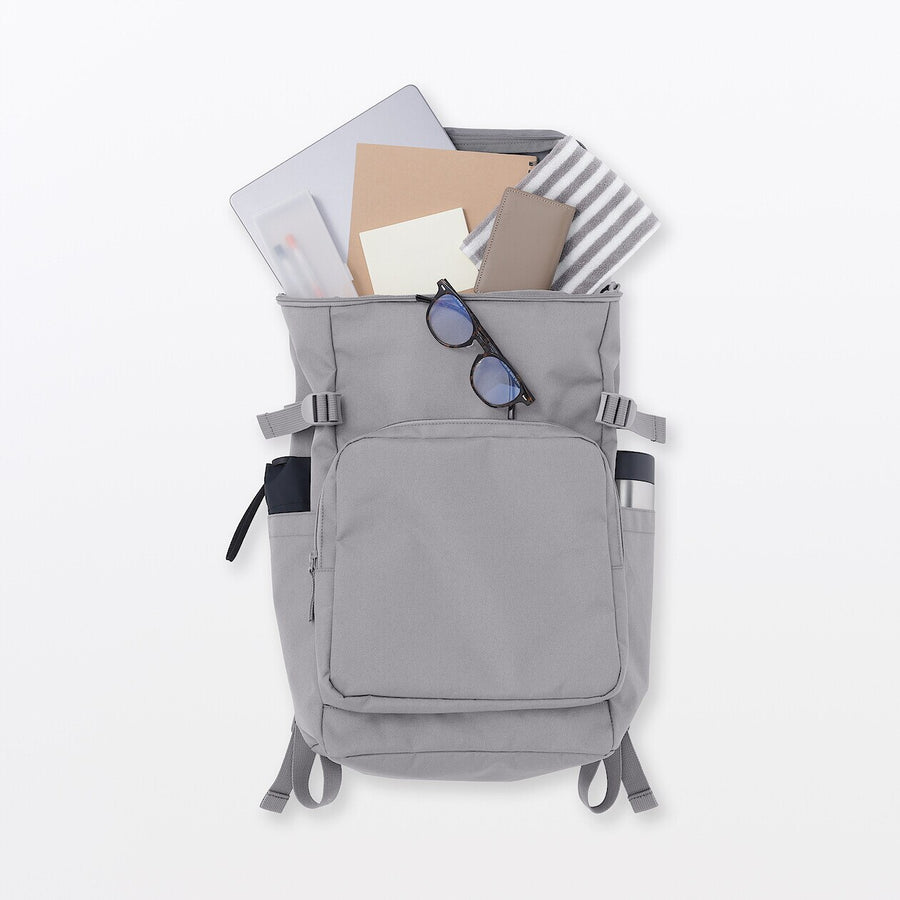 Buy MUJI Less Tiring Water Repellent Toploader Backpack display picture 1