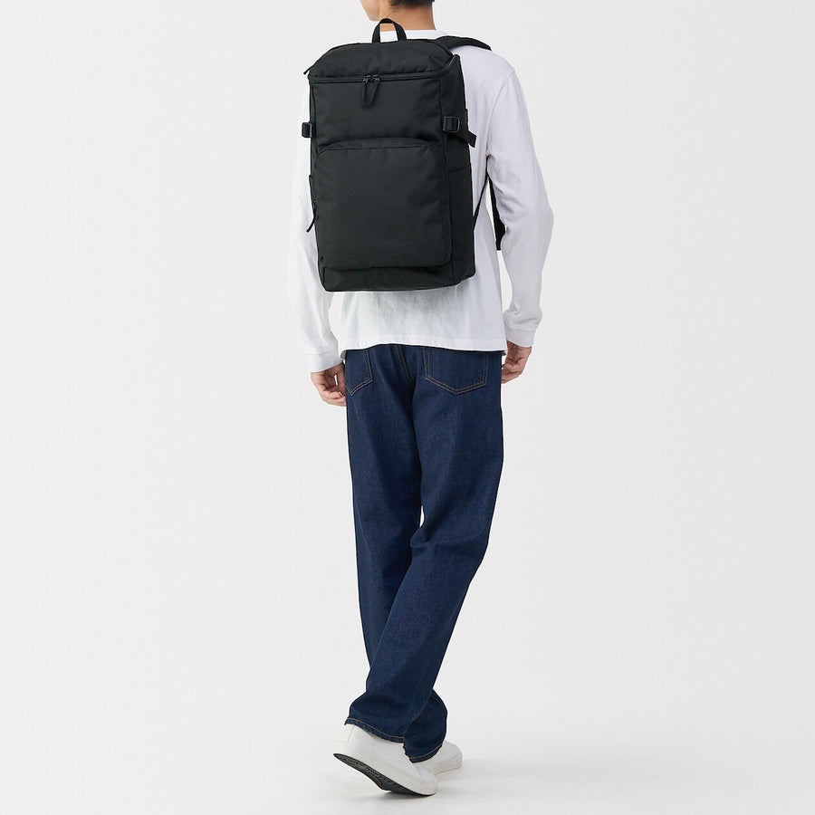 Muji Less Tiring Water Repellent Toploader Backpack Less Tiring Water Repellent Toploader Backpack | MUJI USA main image 3