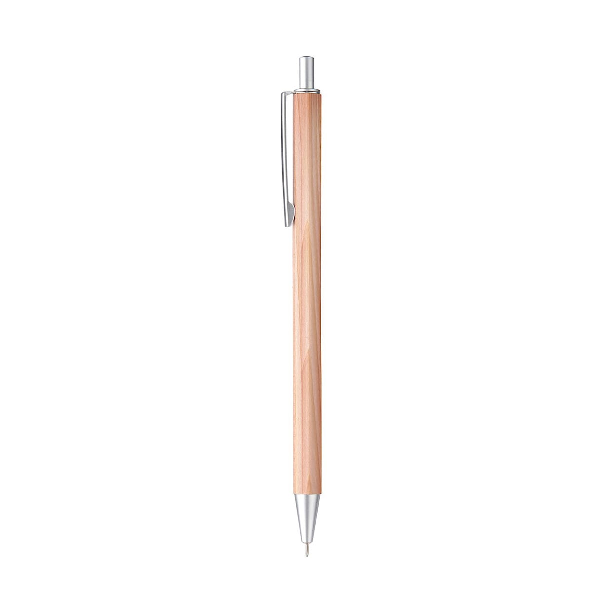 Buy MUJI Wooden Hexagonal Ballpoint Pen - 0.5mm