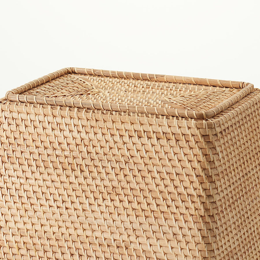 Buy MUJI Stackable Rattan Basket - Rectangular