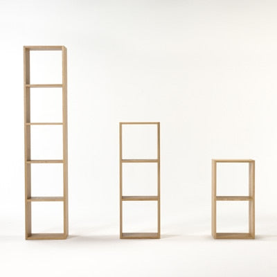 STACKING SHELF SET / 2 SHELVES / OAK