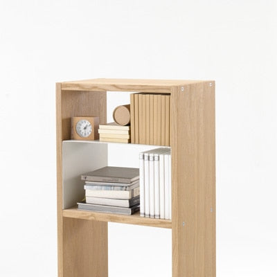 STACKING SHELF SET / 2 SHELVES / OAK