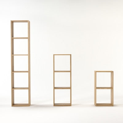 STACKING SHELF SET / 3 SHELVES / OAK