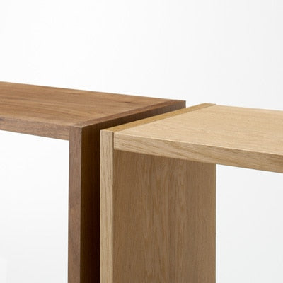 STACKING SHELF SET / 3 SHELVES / OAK