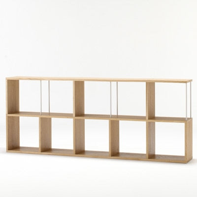 STACKING SHELF SET / 5 SHELVES / OAK