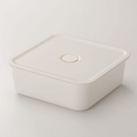 Lunch Box Storage Container With Valve - White (460ml)