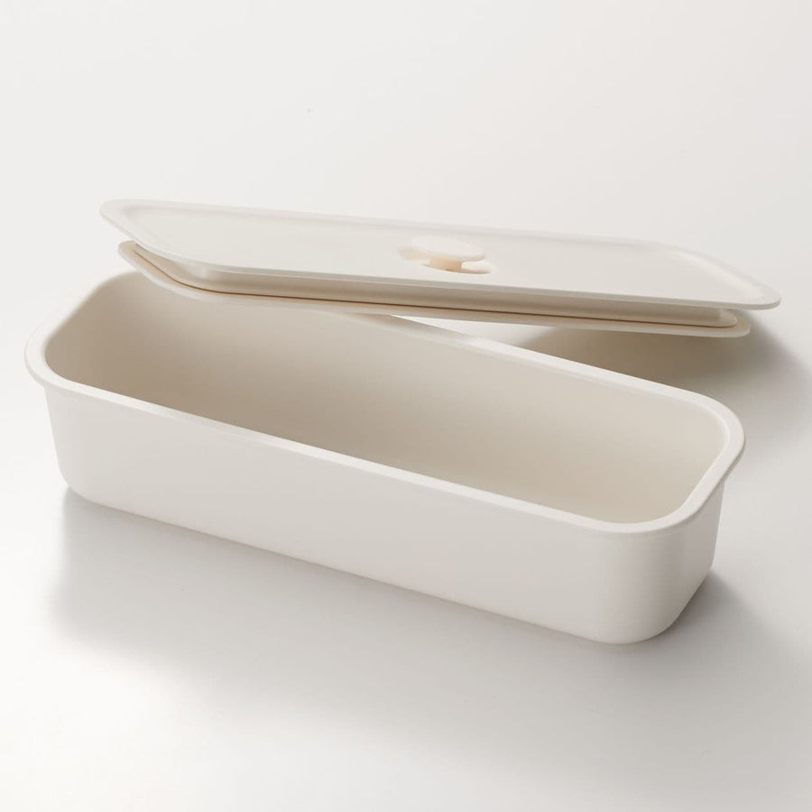 Lunch Box Storage Container With Valve - White (320ml)