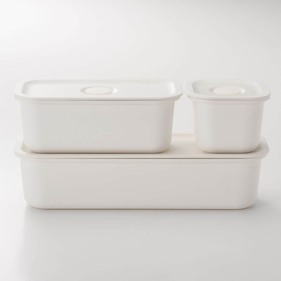 Lunch Box Storage Container With Valve - White (320ml)