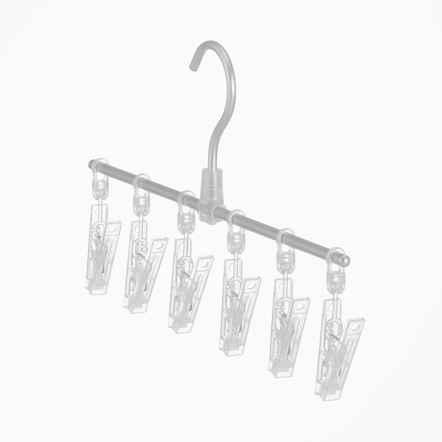 Aluminium Straight-Line Hanger with Pegs - MUJI Australia