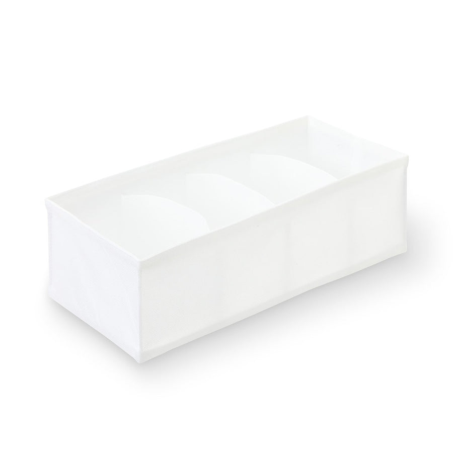 Non-Woven Fabric Separation Case with 4 Compartments (2 Pcs) - M - MUJI Australia