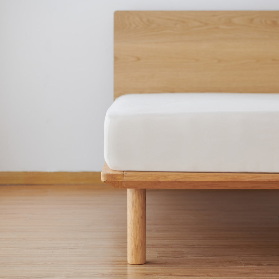 Wooden bed frame leg / 26CM / NATURAL  (M8)