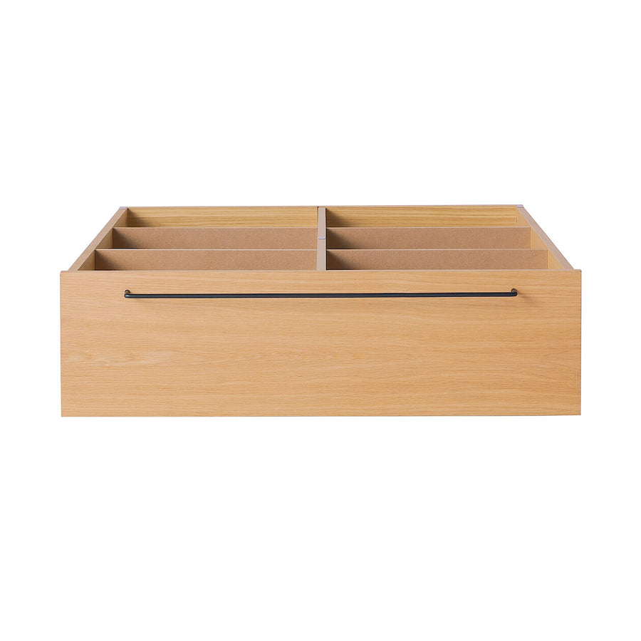 BED FRAME / UNDERBED STORAGE / L / OAK / H25CM