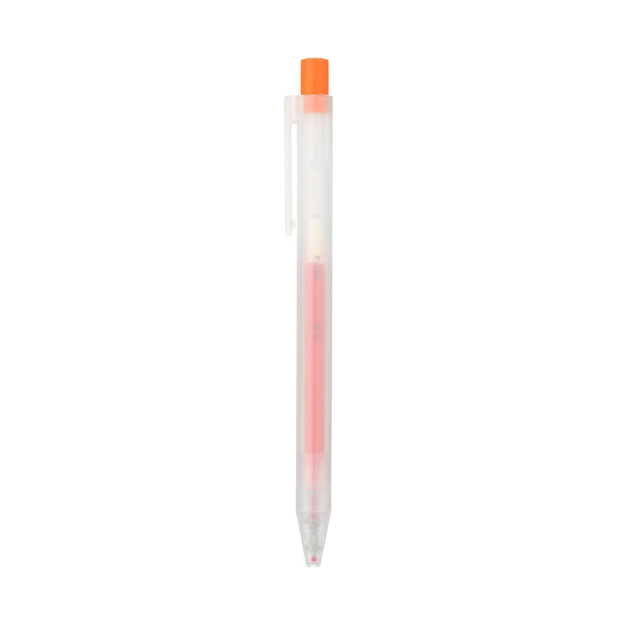 Smooth Gel Ink Ballpoint Pen - Knock Type 0.5mm
