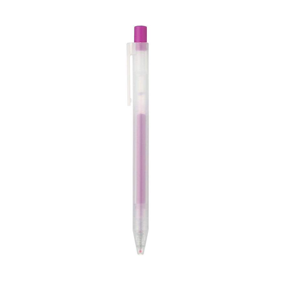 Smooth Gel Ink Ballpoint Pen - Knock Type 0.5mm