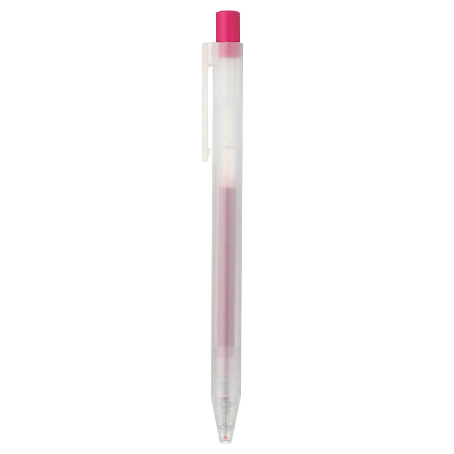 Smooth Gel Ink Ballpoint Pen - Knock Type 0.5mm