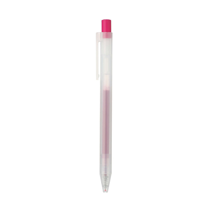 Smooth Gel Ink Ballpoint Pen - Knock Type 0.5mm