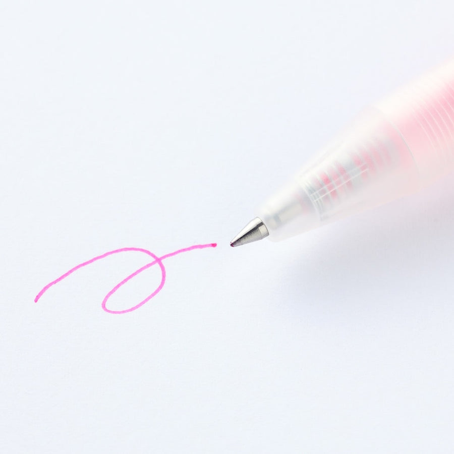 Smooth Gel Ink Ballpoint Pen - Knock Type 0.5mm