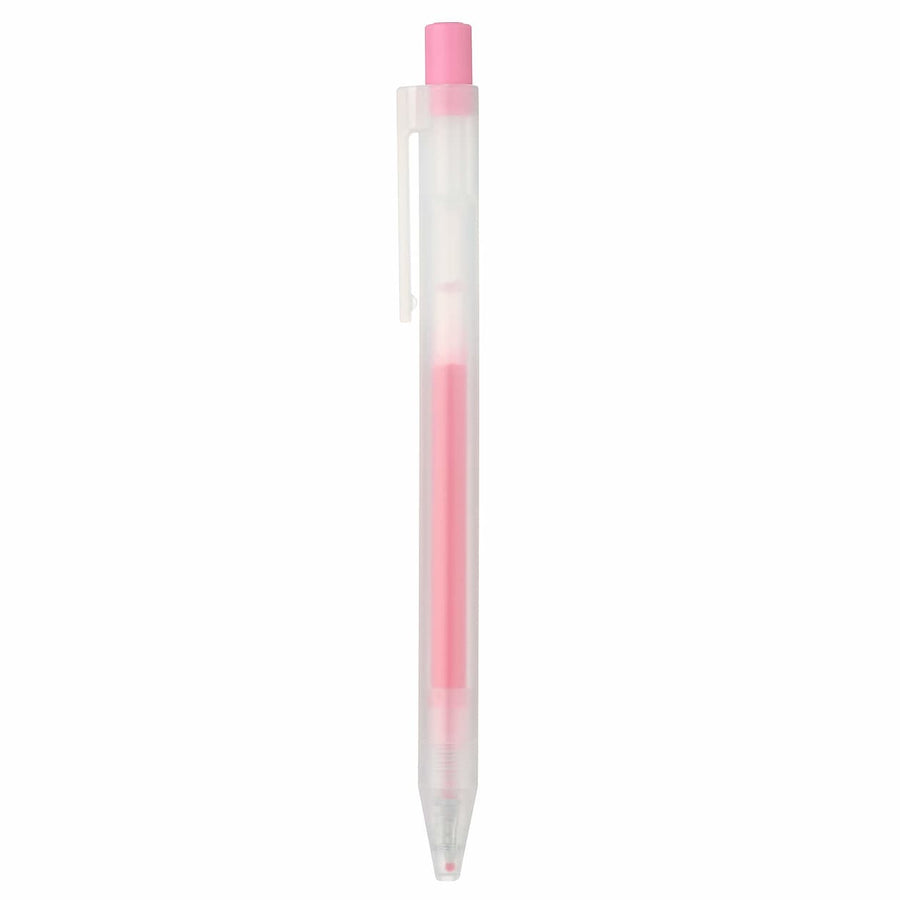 Smooth Gel Ink Ballpoint Pen - Knock Type 0.5mm