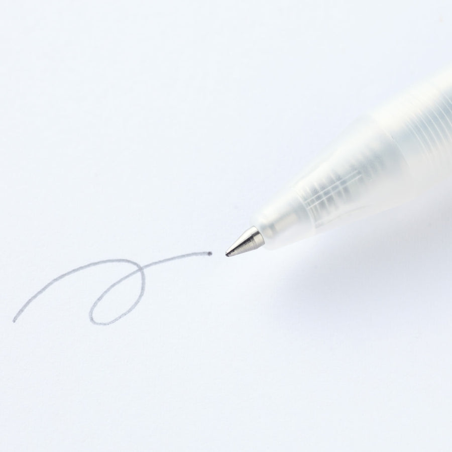 Smooth Gel Ink Ballpoint Pen - Knock Type 0.5mm