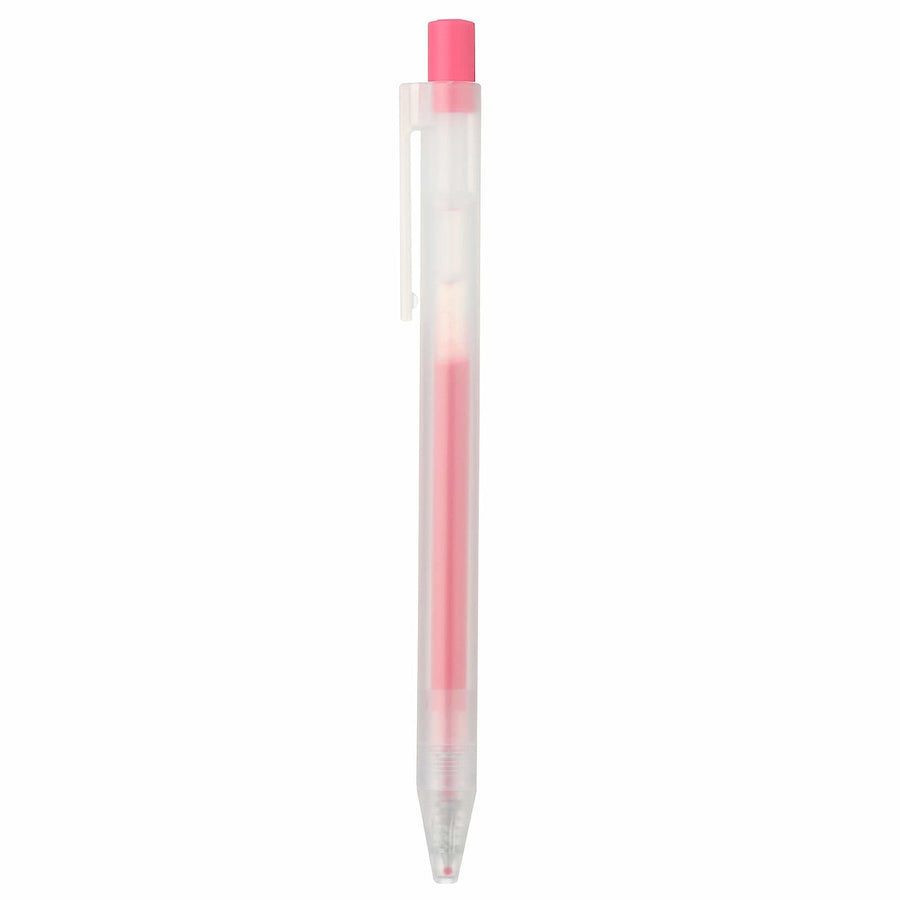 Smooth Gel Ink Ballpoint Pen - Knock Type 0.5mm